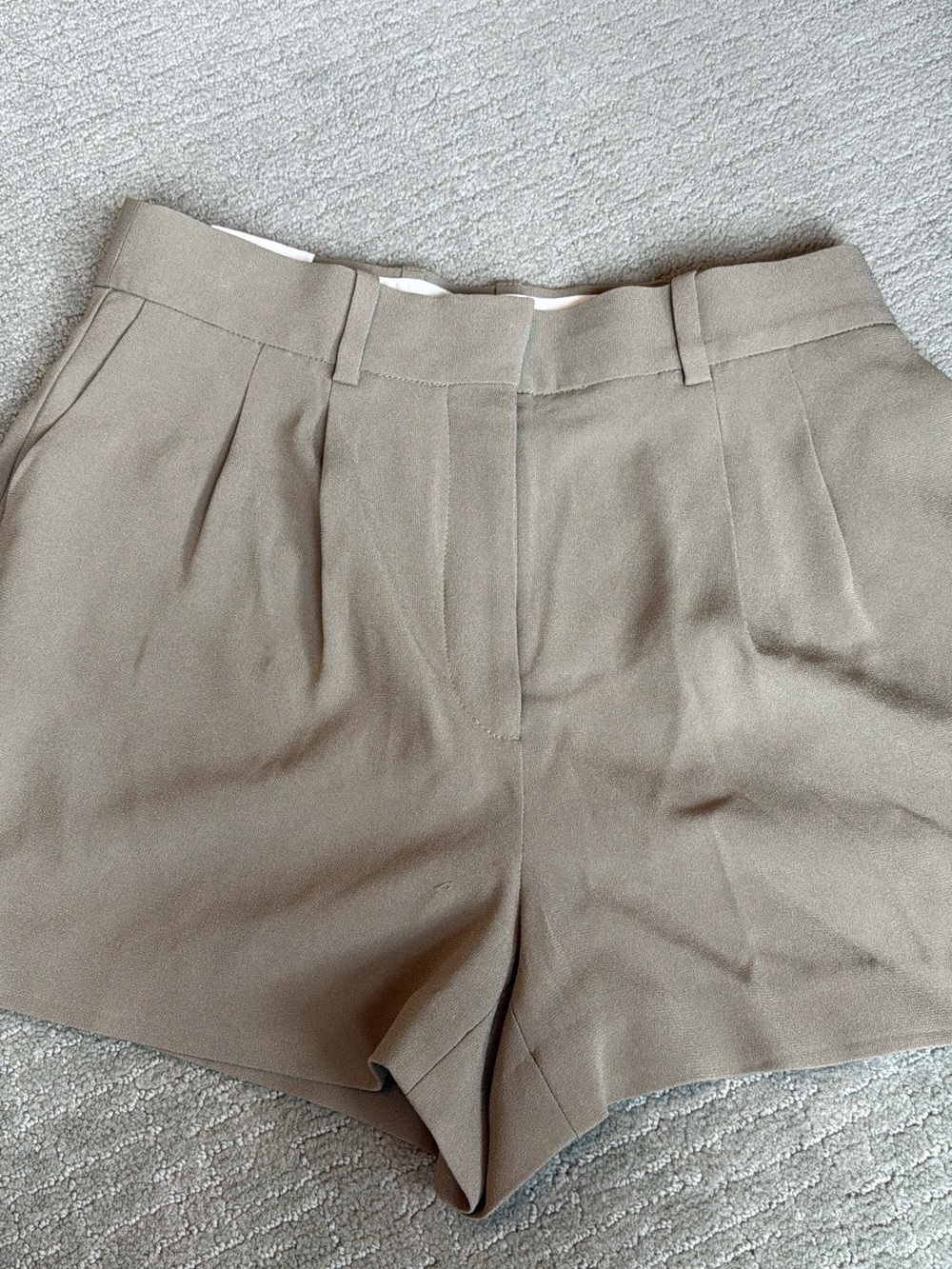 Aritzia Tailored High-Waist Shorts